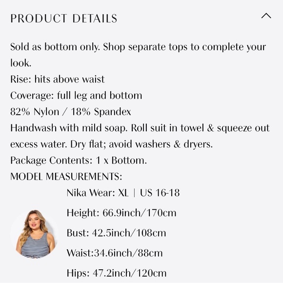 Meet.Curve Floral Green Women's Swim Set Size XL(US 16/18) - Picture 4 of 13